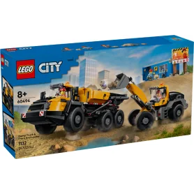 LEGO 60494 Camion basculant și încărcător frontal